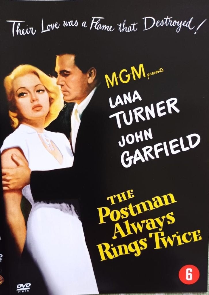 dvd THE POSTMAN ALWAYS RINGS TWICE  LANA TURNER .., CD & DVD, DVD | Classiques, Enlèvement ou Envoi, Comme neuf