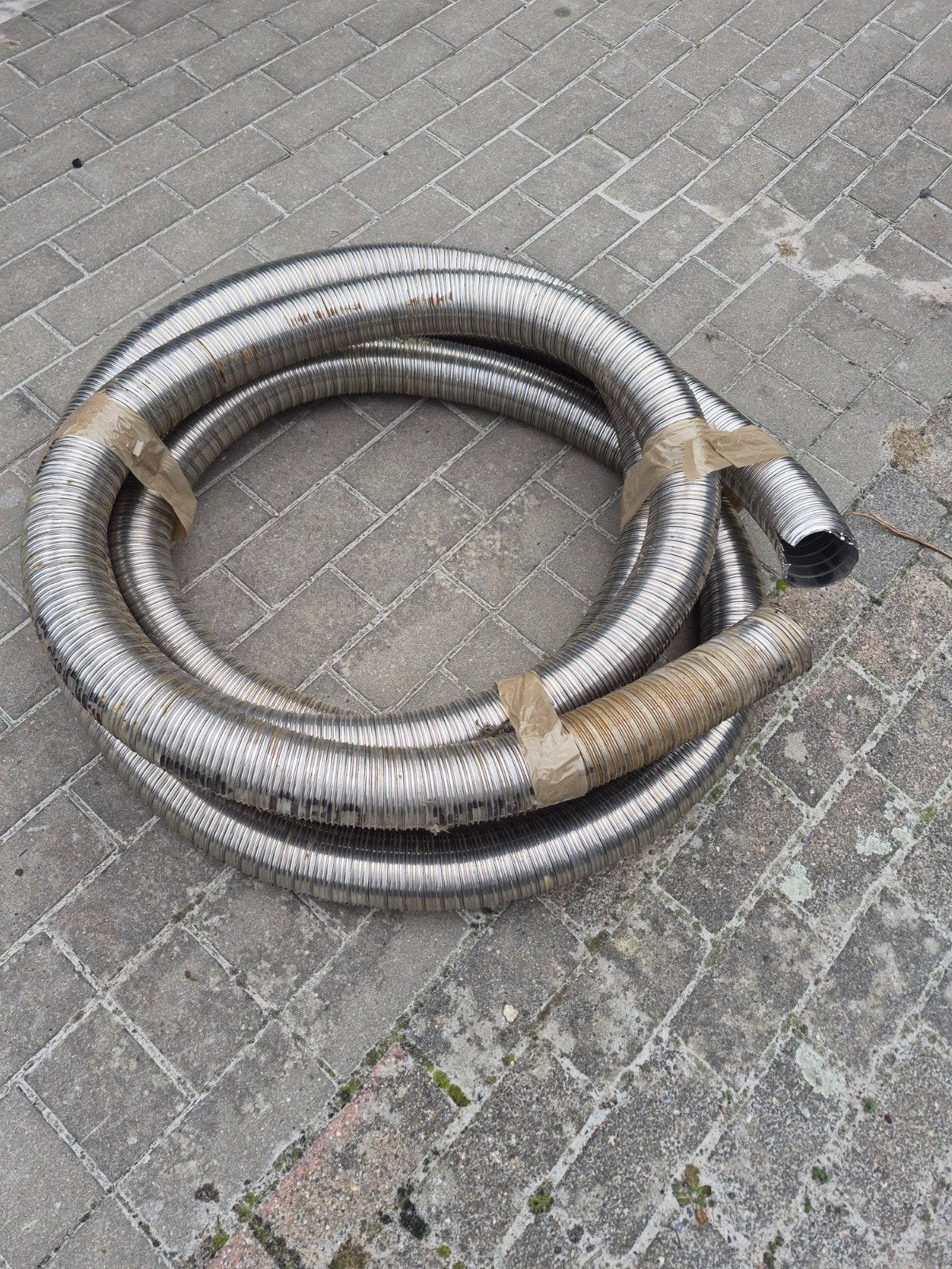 80 mm inox schouwbuis, Doe-het-zelf en Bouw, Ophalen