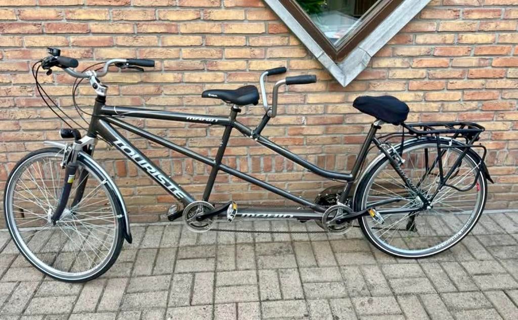 Marlin Touriste Tandem fiets, Fietsen en Brommers, Fietsen | Tandems, Ophalen, Zo goed als nieuw