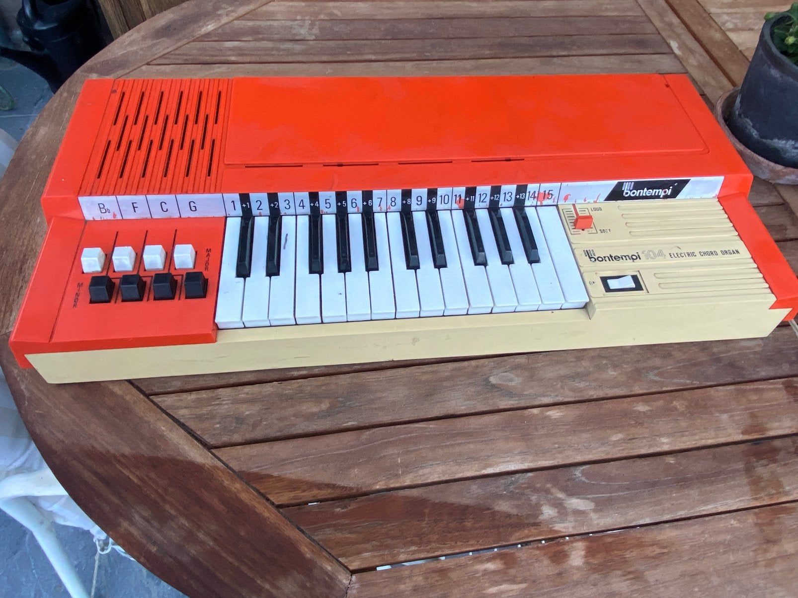 Bontempi 104 orgel Vintage, Ophalen, Zo goed als nieuw, Orgel