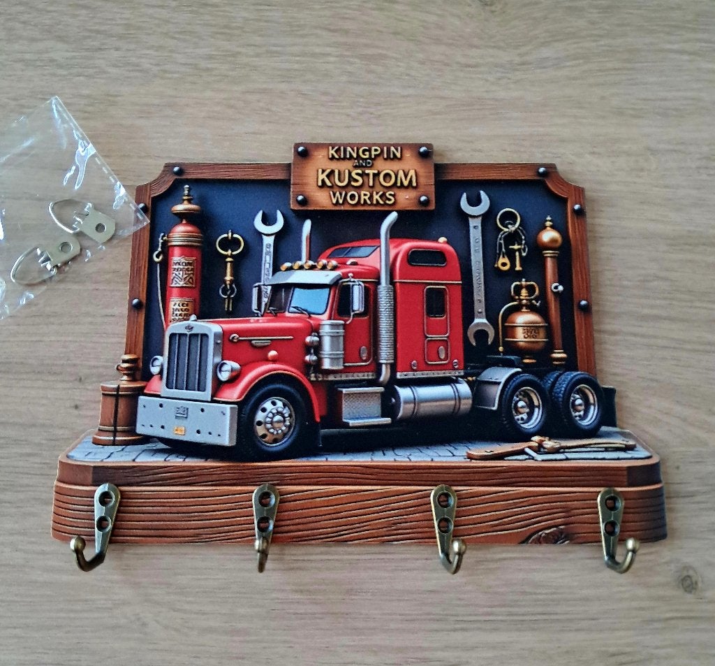 USA truck sleutelhanger, Enlèvement ou Envoi, Neuf, Transport