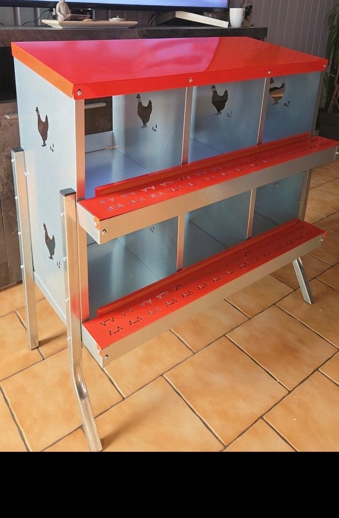 Pondoir pour 6 poules, Enlèvement, Comme neuf, Poulailler