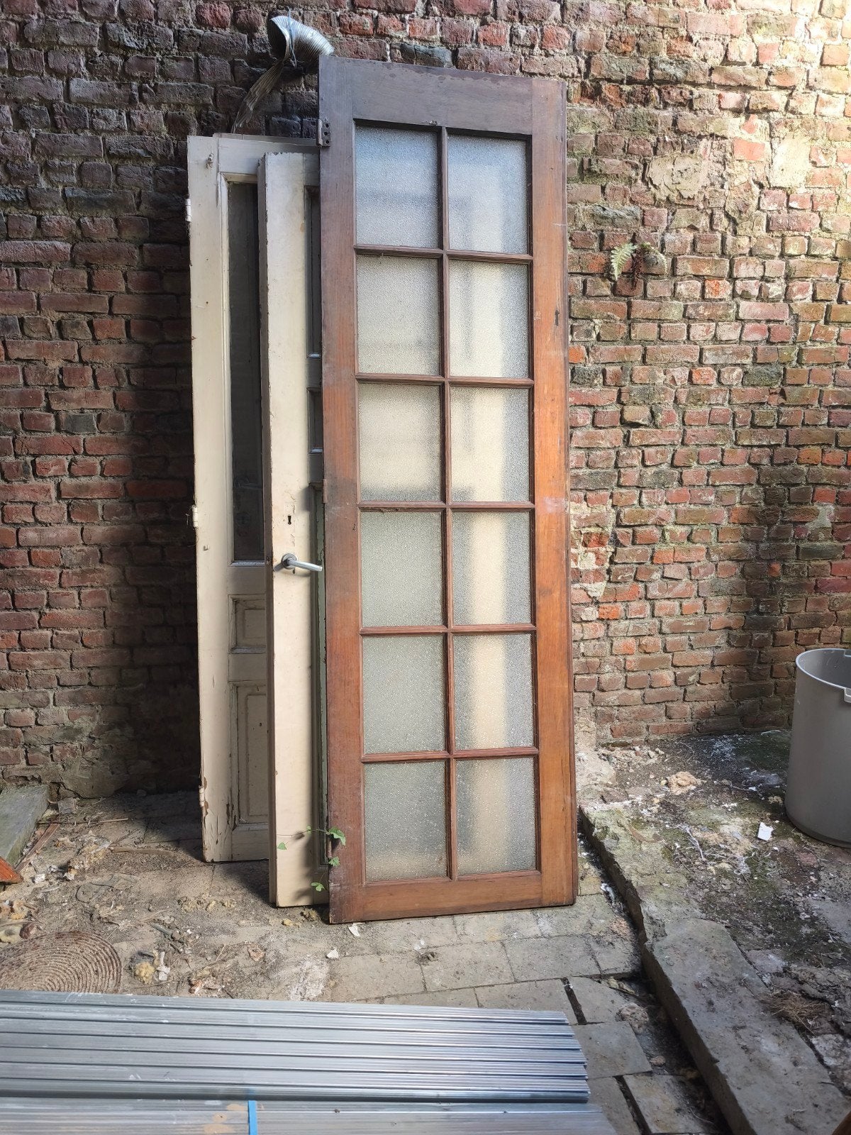 double porte vitrée, Doe-het-zelf en Bouw, Deuren en Vliegenramen