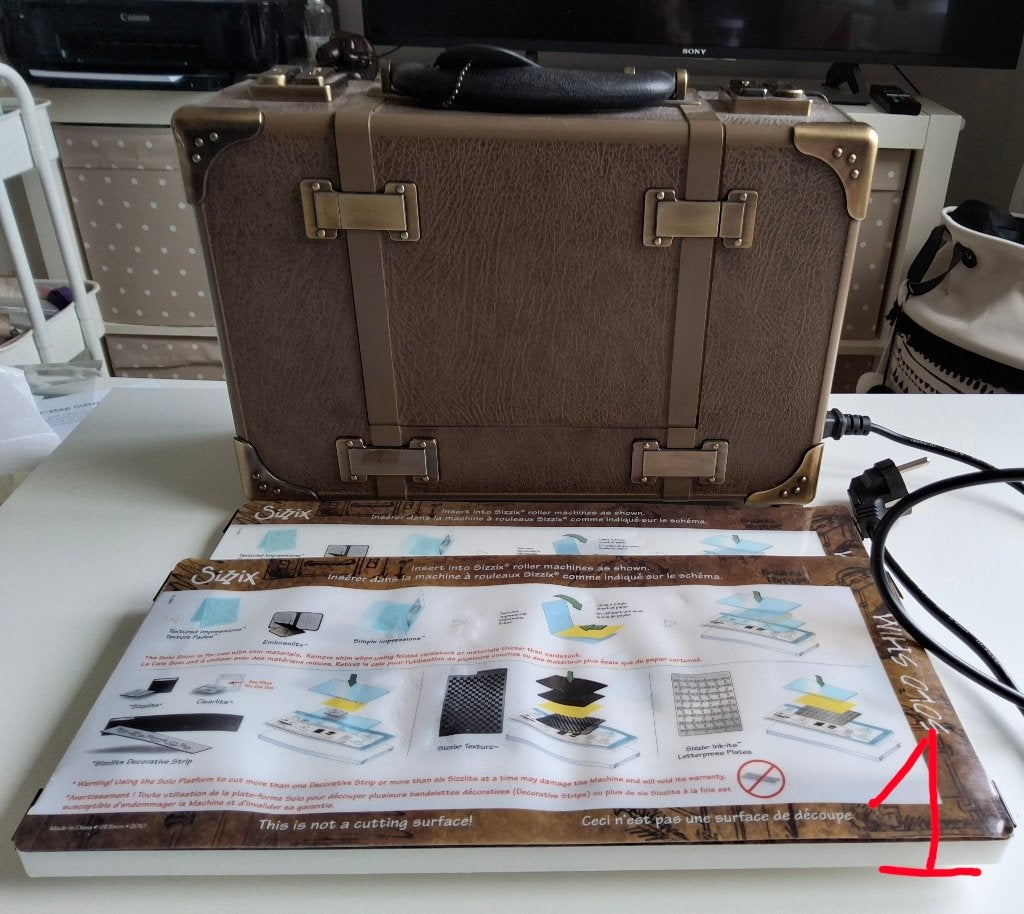 Sizzix Vagabond stansmachine, Hobby en Vrije tijd, Ophalen of Verzenden, Gebruikt, Slicemachine of Snijmachine, Sizzix