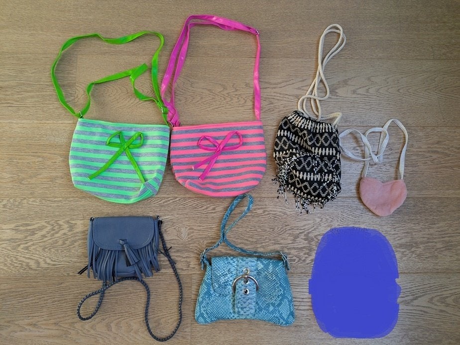 accessoires: sacs differents pour fille, Enfants & Bébés, Accessoires de mode pour enfants, Enlèvement, Utilisé