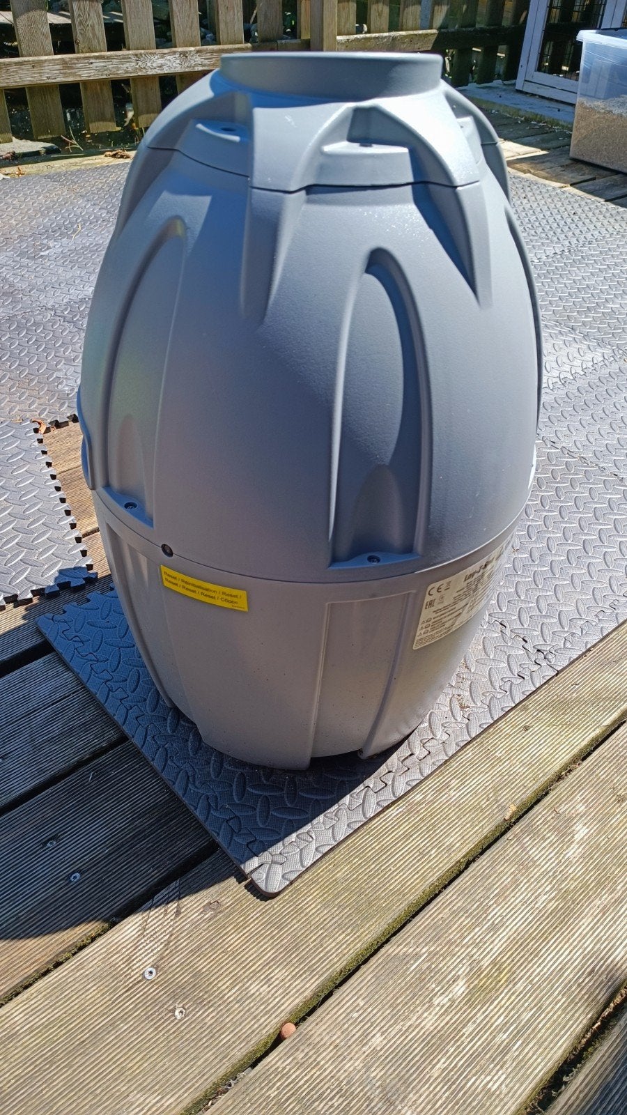filterpomp voor jacuzzi lay-z-spa, Tuin en Terras, Bubbelbaden en Hottubs, Ophalen, Zo goed als nieuw, Pomp, Opblaasbaar