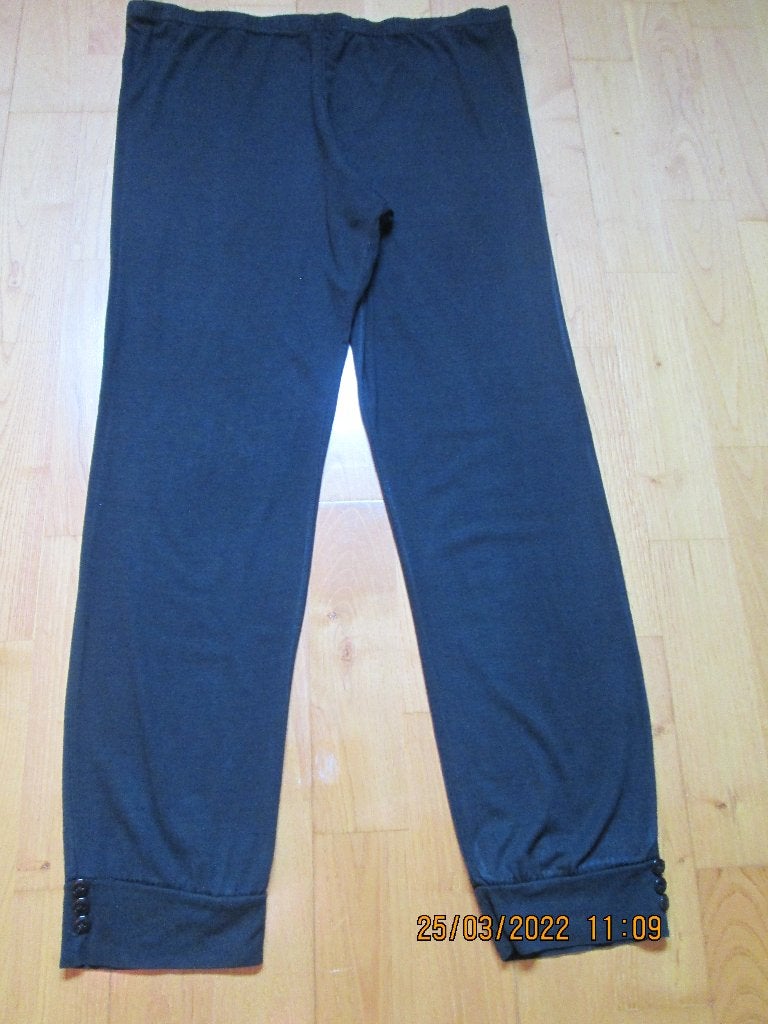 Legging noir « Cache-cache », taille L, Kleding | Dames, Leggings, Maillots en Panty's, Zwart, Cache-cache, Legging, Ophalen