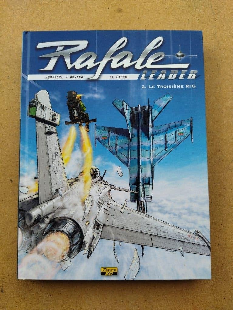 RAFALE - 2. Le troisième Mig / EO limitée 2012 avec dossier, Zumbiehl - Durand - Le Capon, Eén stripboek, Ophalen of Verzenden