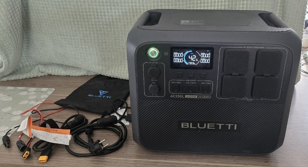 Bluetti AC200L batterie nomade, Ophalen, Zo goed als nieuw