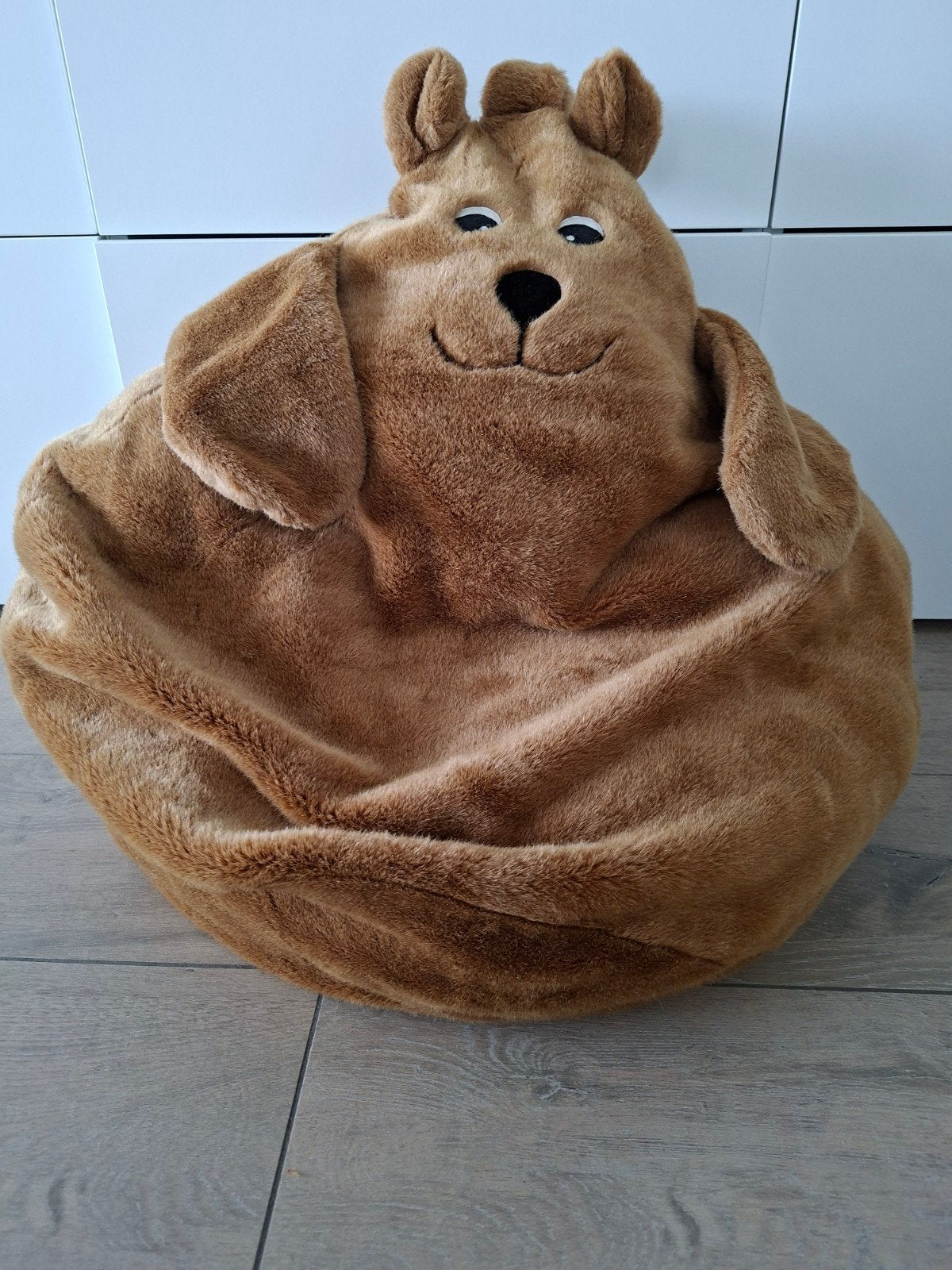 Pouf zippé en forme d'ours de la marque IKEA, Enlèvement, Pouf
