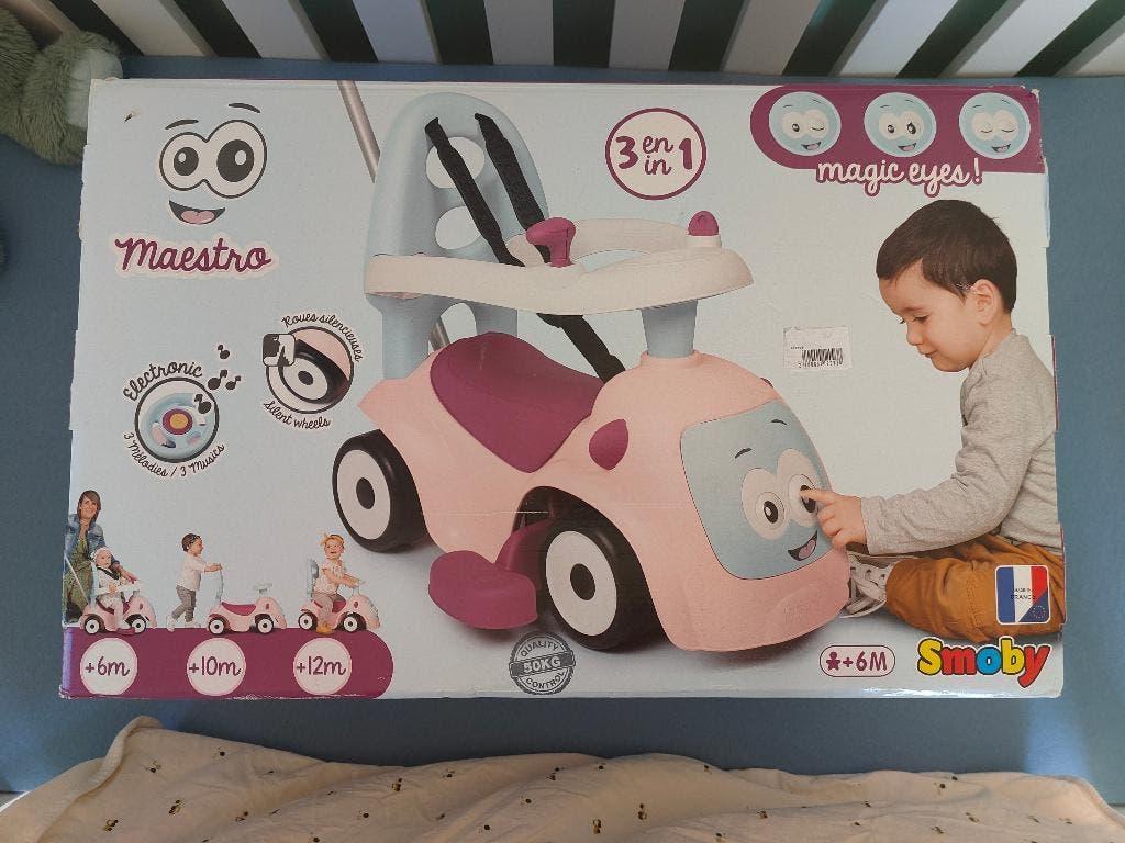 smoby maestro 3 en 1, neuf dans son emballage, Vélos & Vélomoteurs, Vélos | Tricycles pour enfants, Neuf, Tige de poussée, Enlèvement
