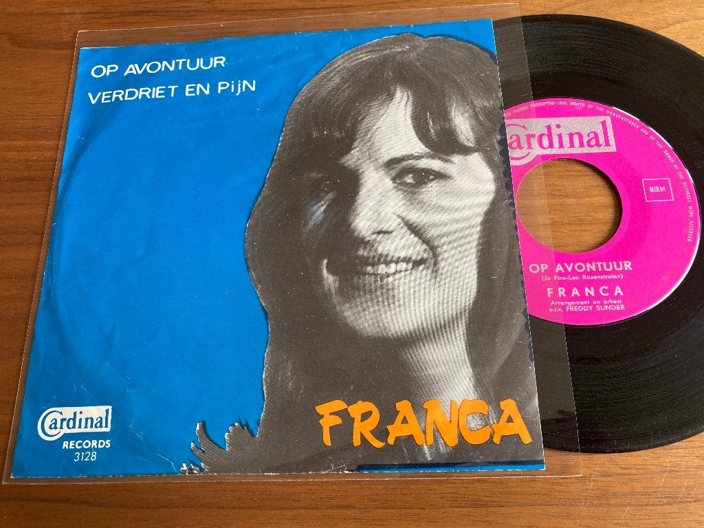 Franca – Op Avontuur, Enlèvement ou Envoi, 7 inch, En néerlandais