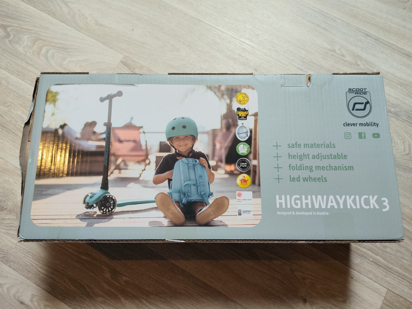 scoot en ride step, vanaf 3 jaar, kleur forest, Kinderen en Baby's, Ophalen, Nieuw, Overige typen