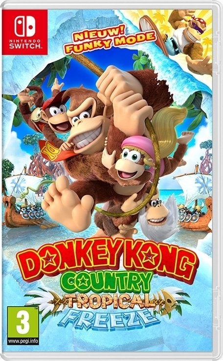 Donkey Kong Country Tropical Freeze Switch €24,99, Games en Spelcomputers, Games | Nintendo Switch, Refurbished, Avontuur en Actie