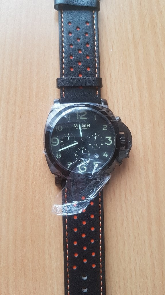 NIEUW PRACHTIGE HORLOGE MET EXTRA BANDJES, Handtassen en Accessoires, Horloges | Heren, Staal, Staal, Polshorloge, Nieuw