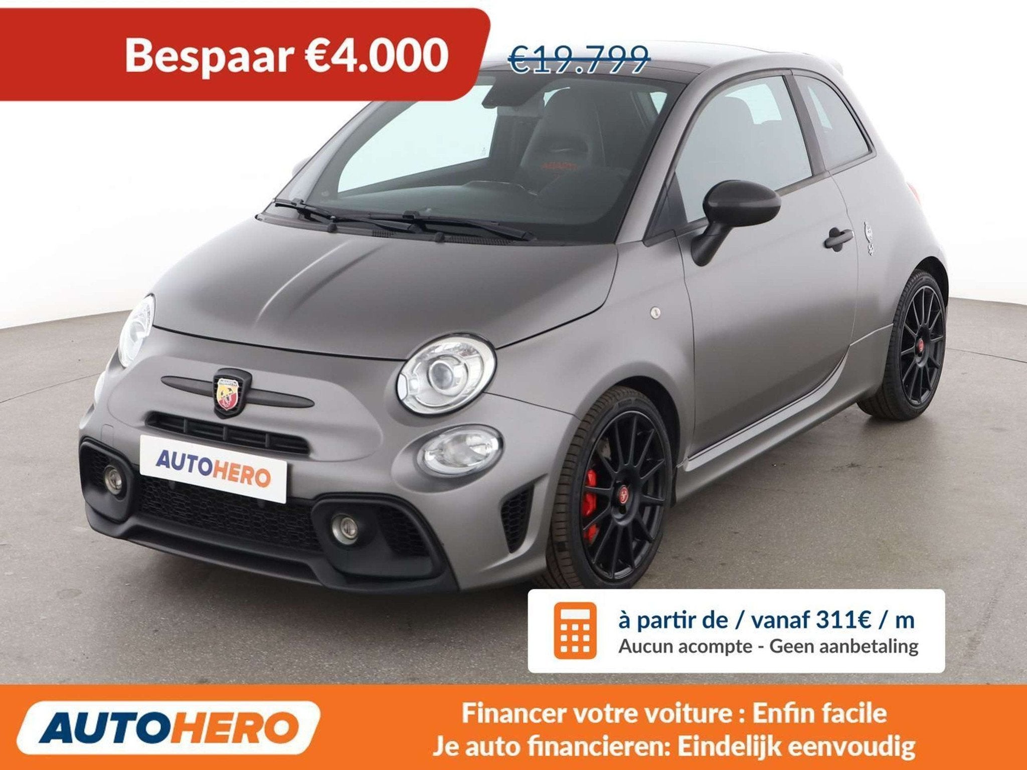 Abarth 595 1.4 Turbo esseesse (bj 2020), Auto's, Voorwielaandrijving, 4 zetels, https://public.car-pass.be/vhr/5e5a6fe9-47f7-4c6f-a3ff-28dcd00a8982
