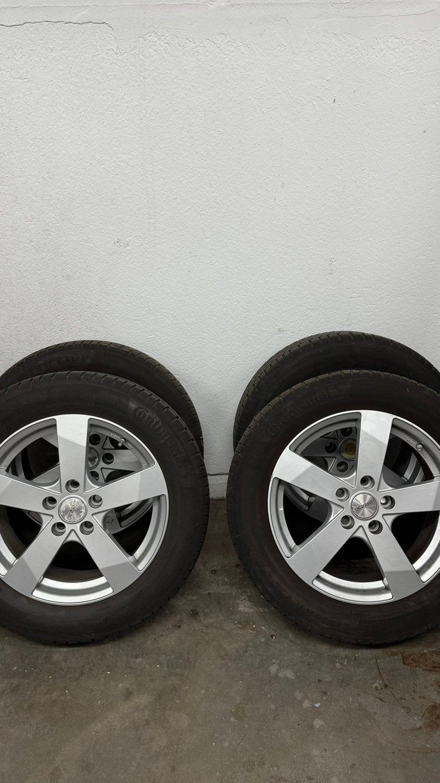 Jantes aluminium Dezent hiver KIA SPORTAGE ET48 5x114,3, Enlèvement, Utilisé
