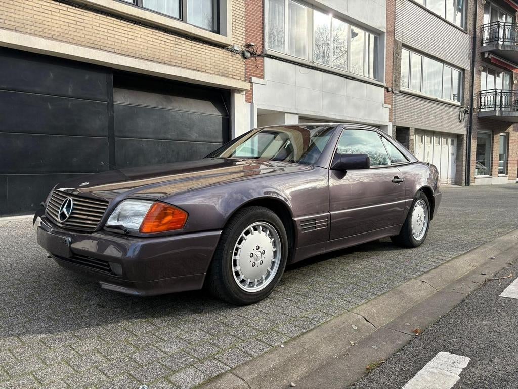 MERCEDES 300 24 KLEPPEN 1993 106000KM, Auto's, Automaat, Beige, Cabriolet, Bedrijf