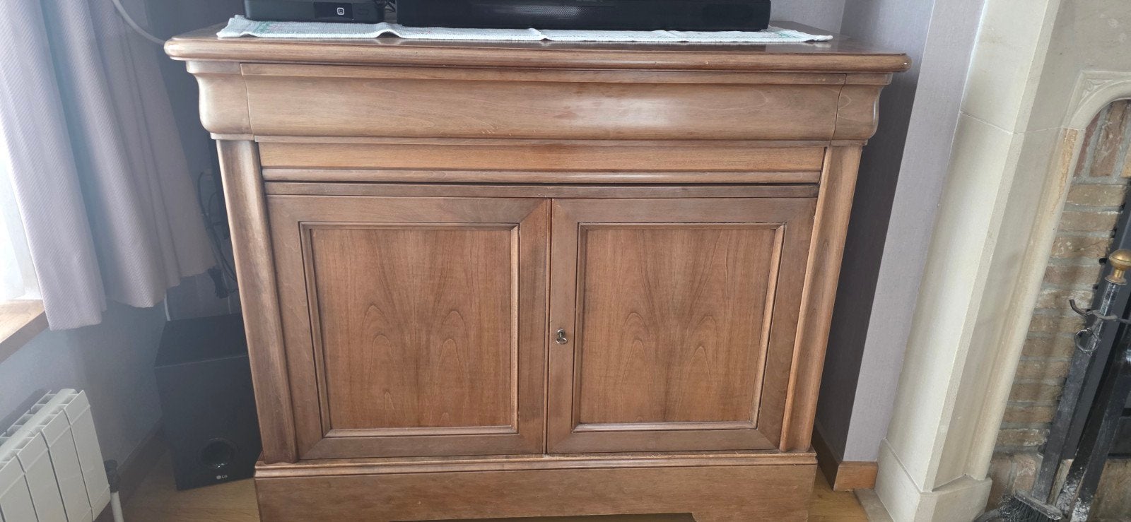 Meuble TV classique/meuble TV en bois avec tiroir et portes, Enlèvement
