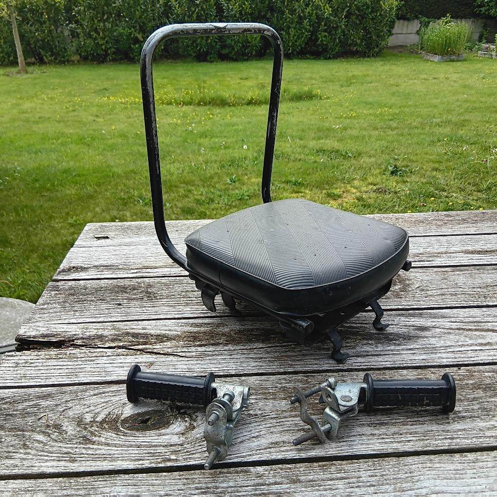 Fietsstoeltje, Ophalen of Verzenden, Gebruikt, Achterzitje