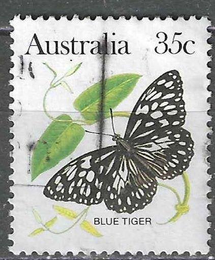 Australie 1983 - Yvert 830 - Danaus hamatus (ST), Timbres & Monnaies, Timbres | Océanie, Envoi, Affranchi