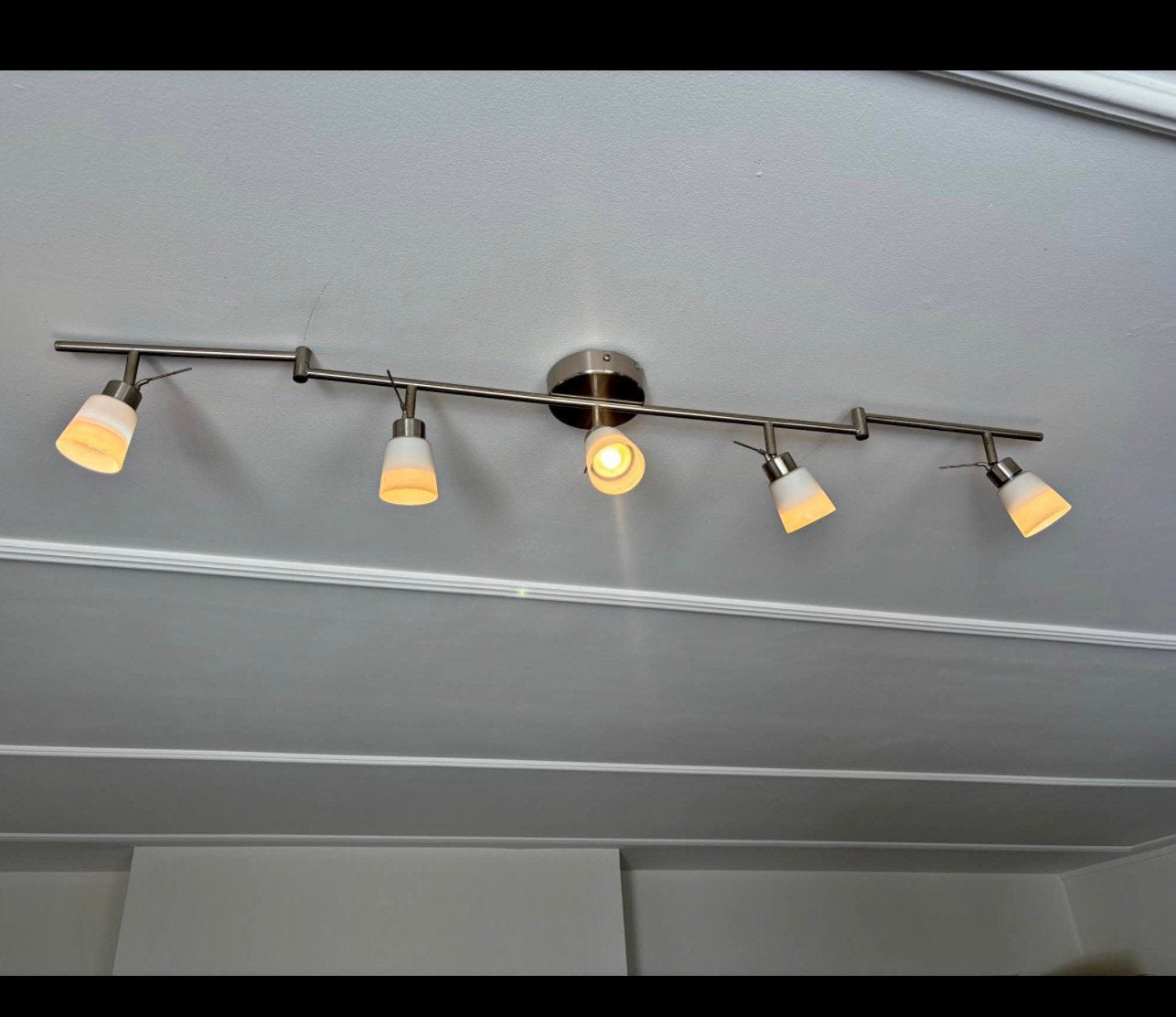 Spot de plafond à 5 spots,, Enlèvement, Comme neuf