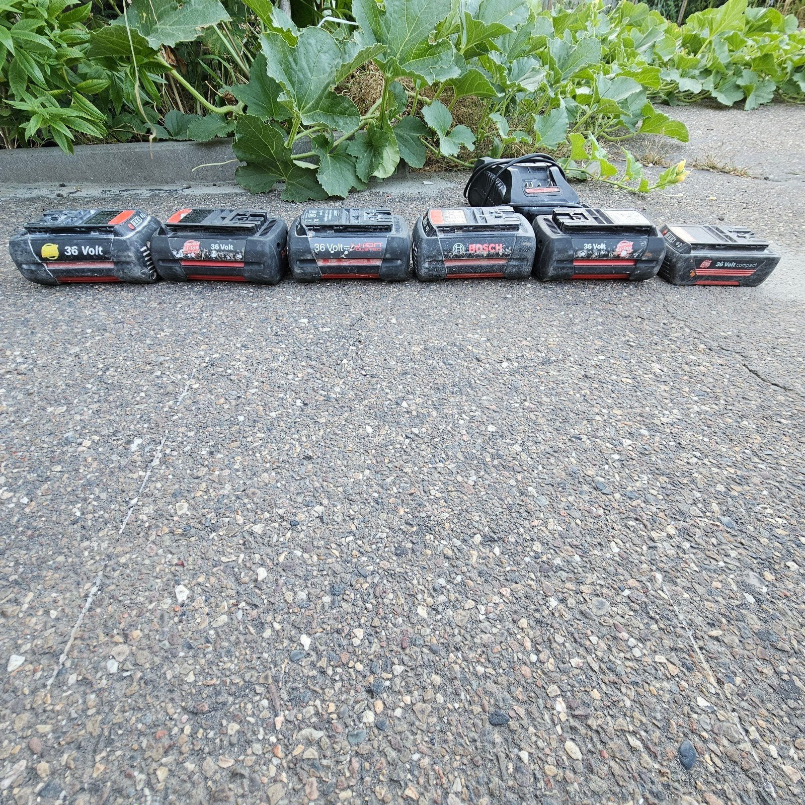 bosch batterijen 36v plus snellader, Ophalen