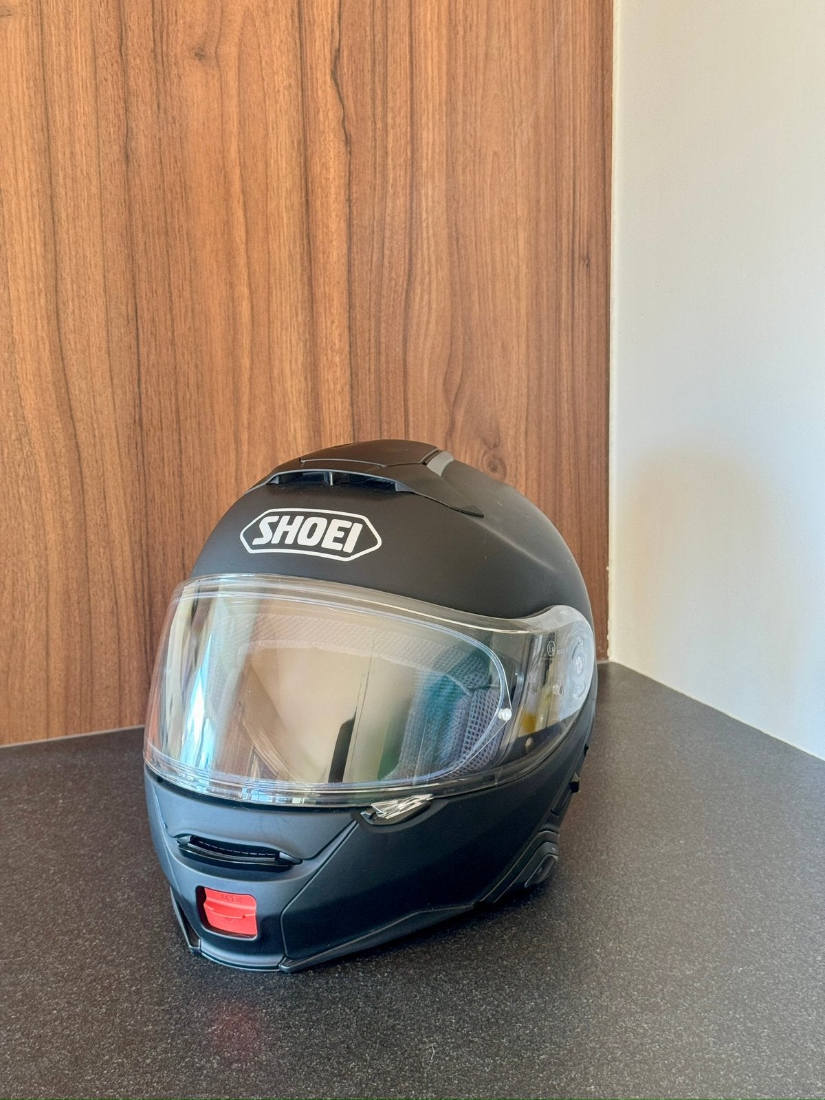 Shoei Neotec II taille L + Sena SRL-MESH Harman Kardon —2023, Motos, Enlèvement, L, Casque système, Shoei