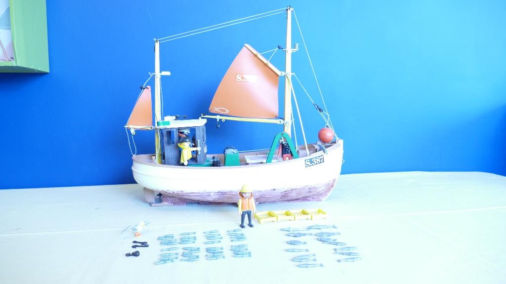 Bateau de pêche Playmobil Susanne, Enlèvement ou Envoi, Utilisé, Ensemble complet