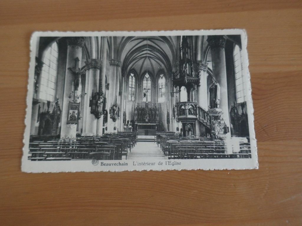 Beauvechain l'intérieur de l'église, Enlèvement ou Envoi, Affranchie, Brabant Wallon