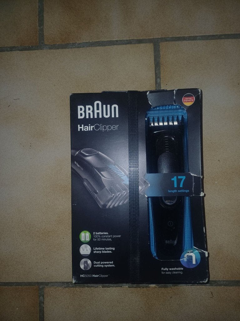 Tondeuse Braun, Enlèvement ou Envoi, Comme neuf, Soin des cheveux