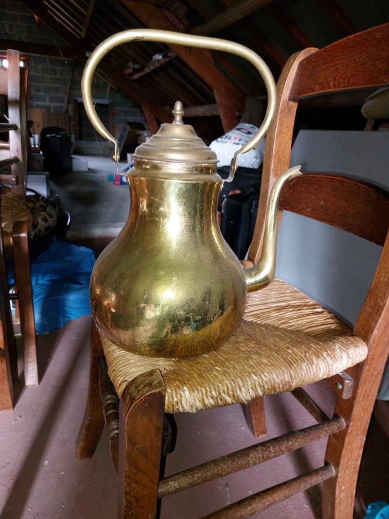 Koperen waterketel, Antiek en Kunst, Ophalen