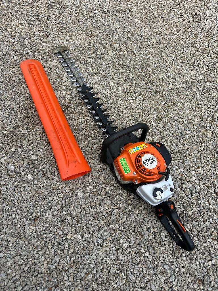 STIHL HS81R benzine heggenschaar, Tuin en Terras, Ophalen, Zo goed als nieuw, Benzine, Stihl