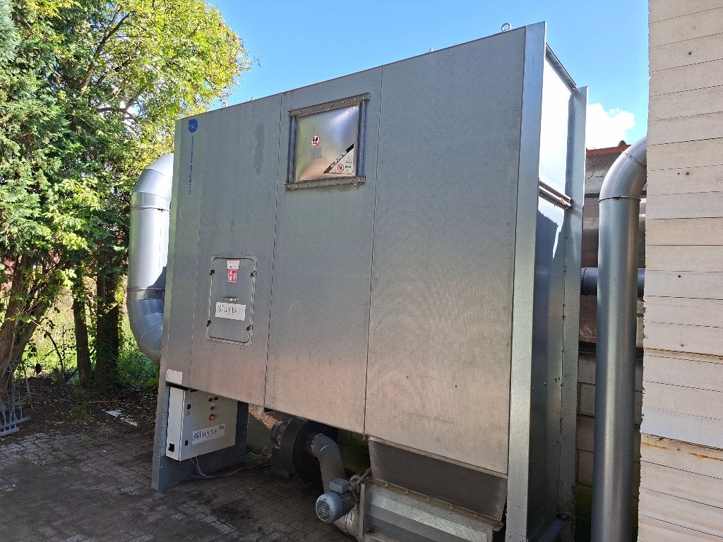 Houtbewerking stofzuiging met brikettenpers, Enlèvement, Utilisé