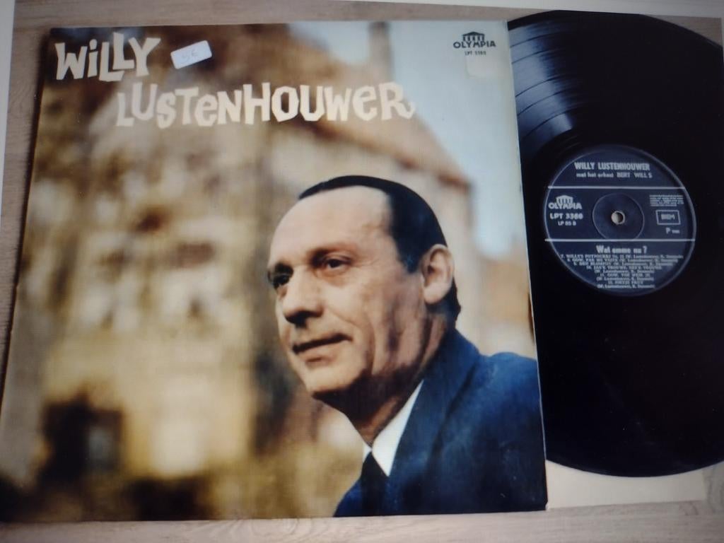 LP: WILLY LUSTENHOUWER: WAT EMME NU ? (BRUGGE), Cd's en Dvd's, Ophalen of Verzenden, Gebruikt, 12 inch, Levenslied of Smartlap