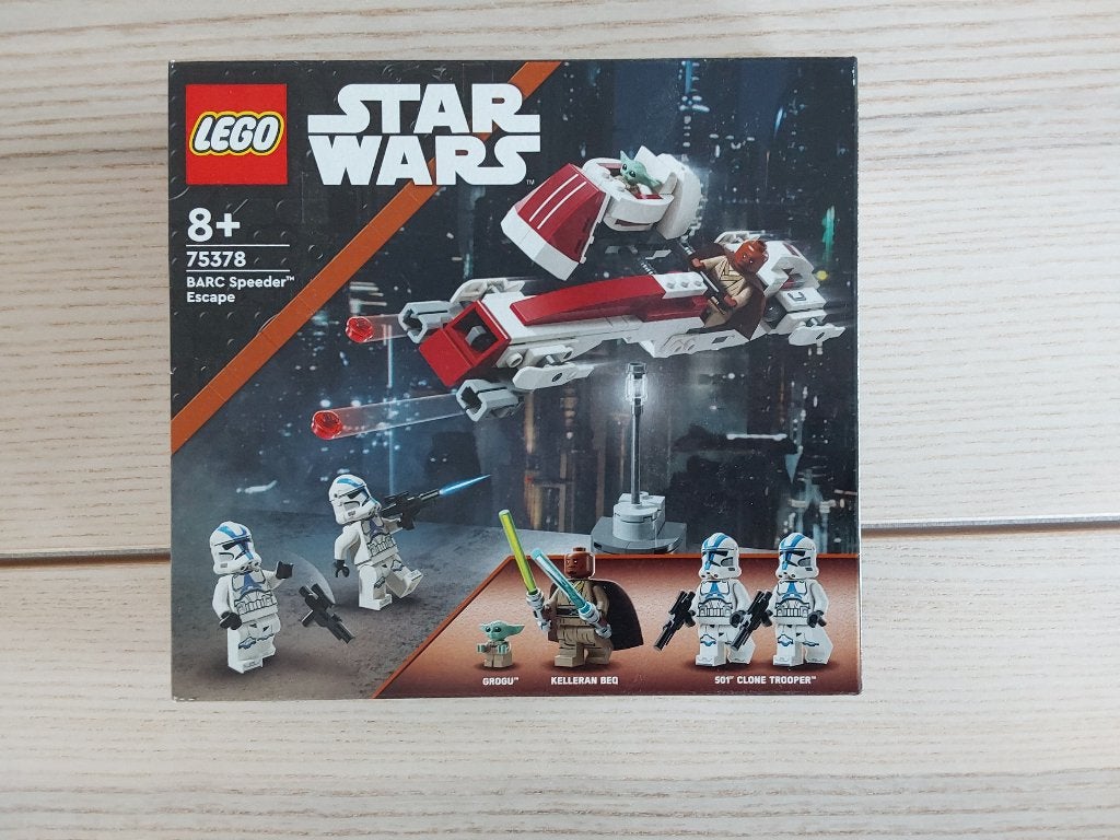 Lego star wars 75378 BARC Speeder Escape, Ophalen, Zo goed als nieuw
