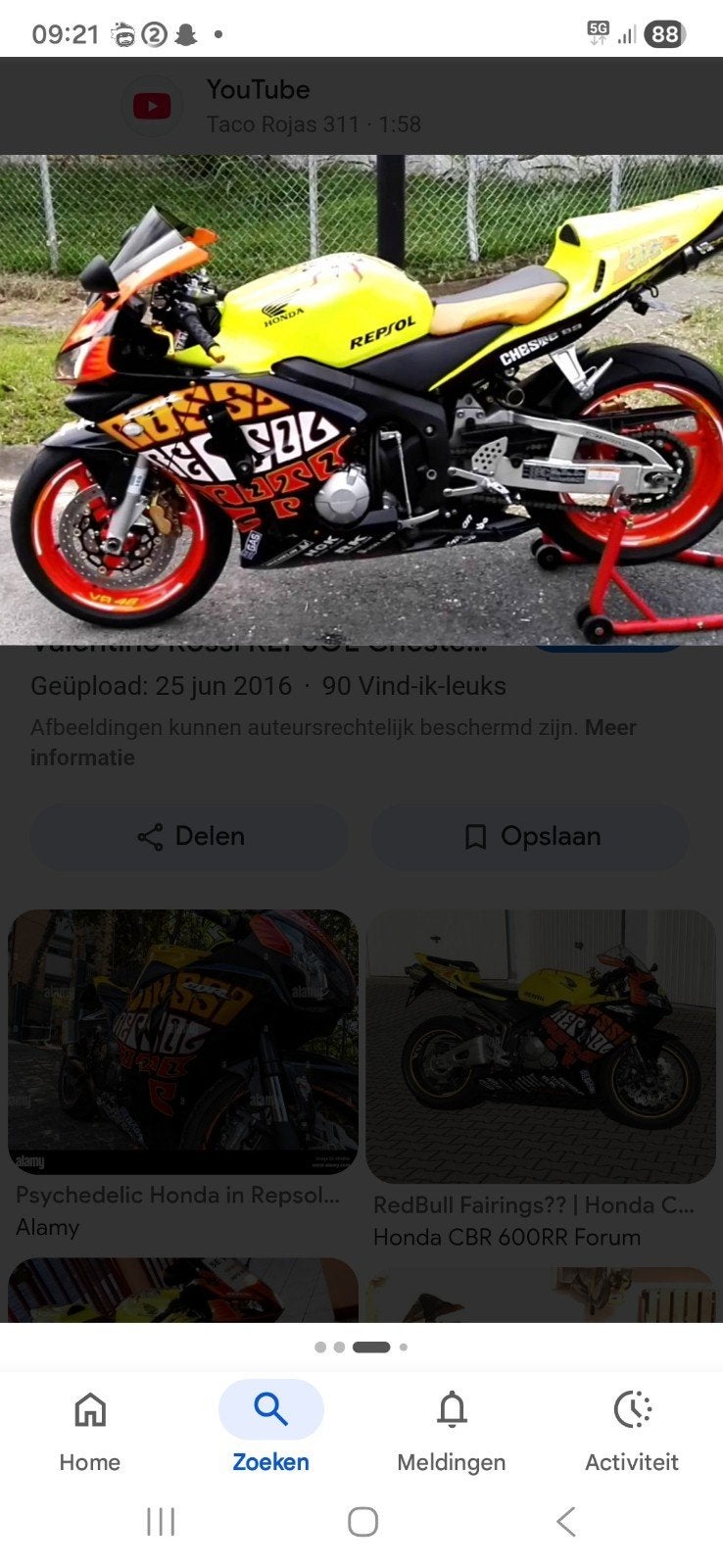 Honda cbr sport 600f race moto rossi, Motoren, Particulier, Sport