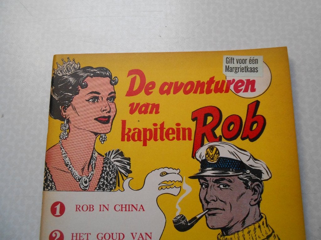 Kapitein Rob in China + Het goud van de Groene Slang 1959, Enlèvement ou Envoi, Une BD, Comme neuf, P.Kuhn