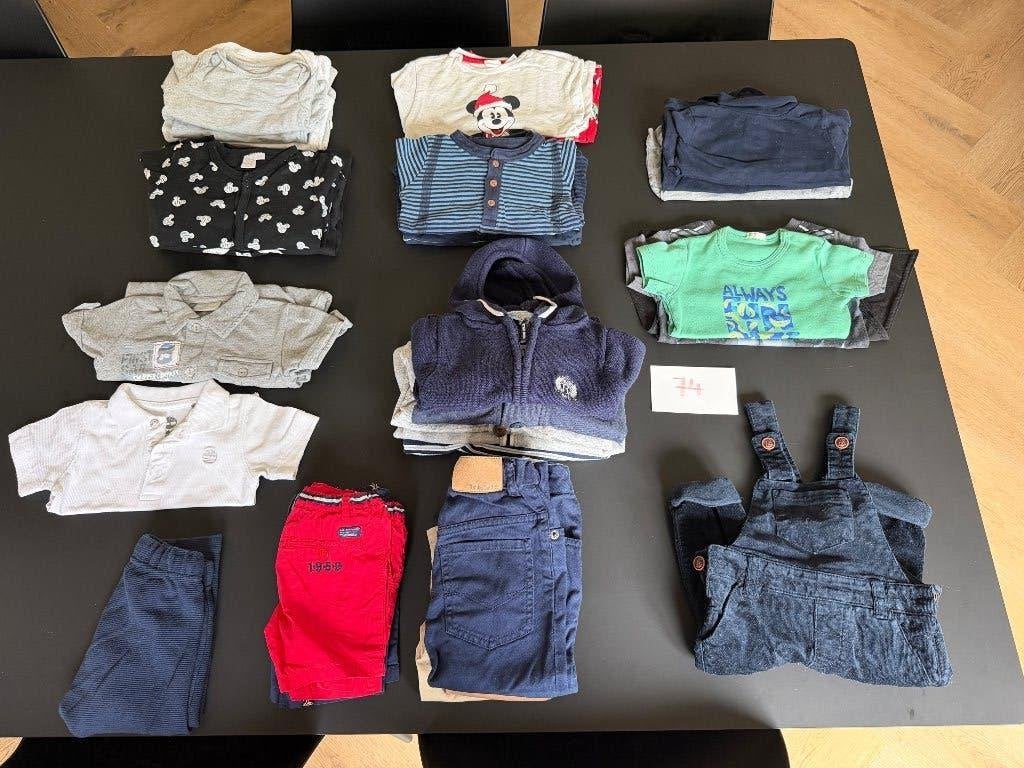 Kleding jongen maat 74, Kinderen en Baby's, Babykleding | Maat 74, Ophalen, Gebruikt, Jongetje, Overige typen