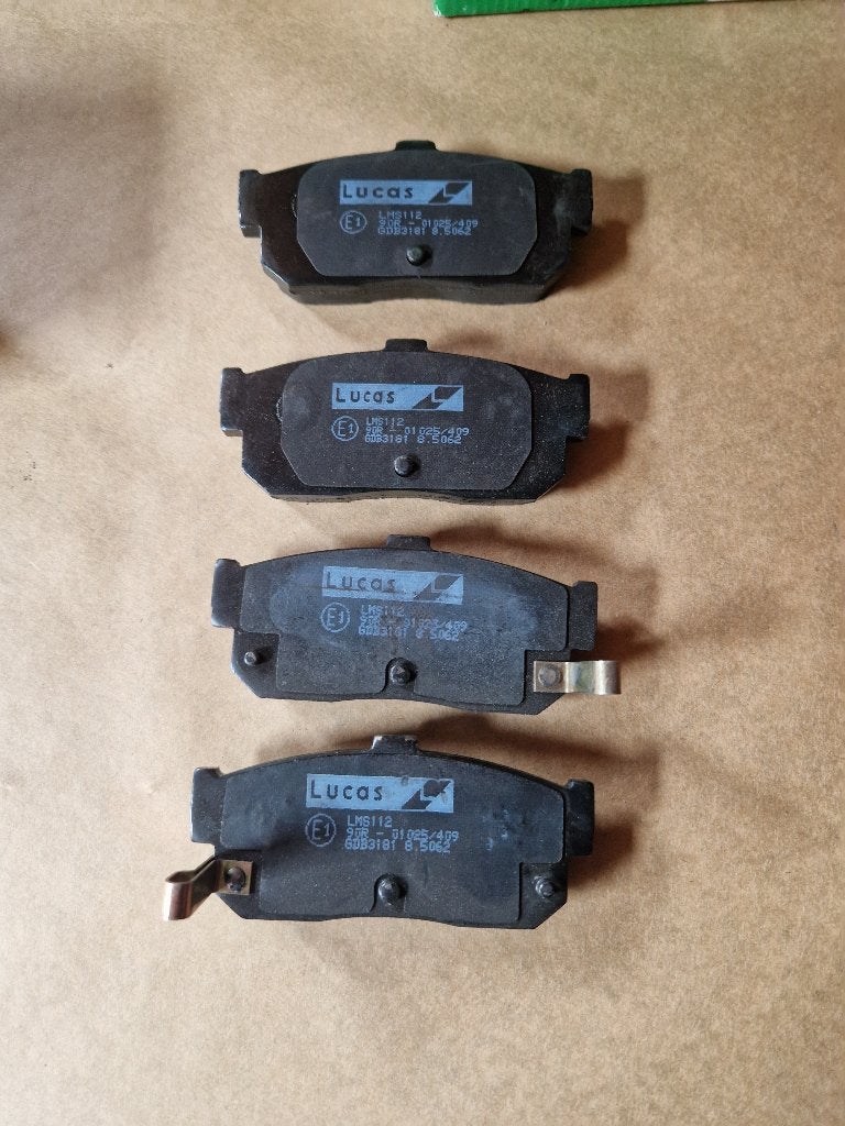 Kit de plaquettes de frein Nissan 100NX Lucas, Autos : Pièces & Accessoires, Enlèvement ou Envoi, Neuf, Nissan