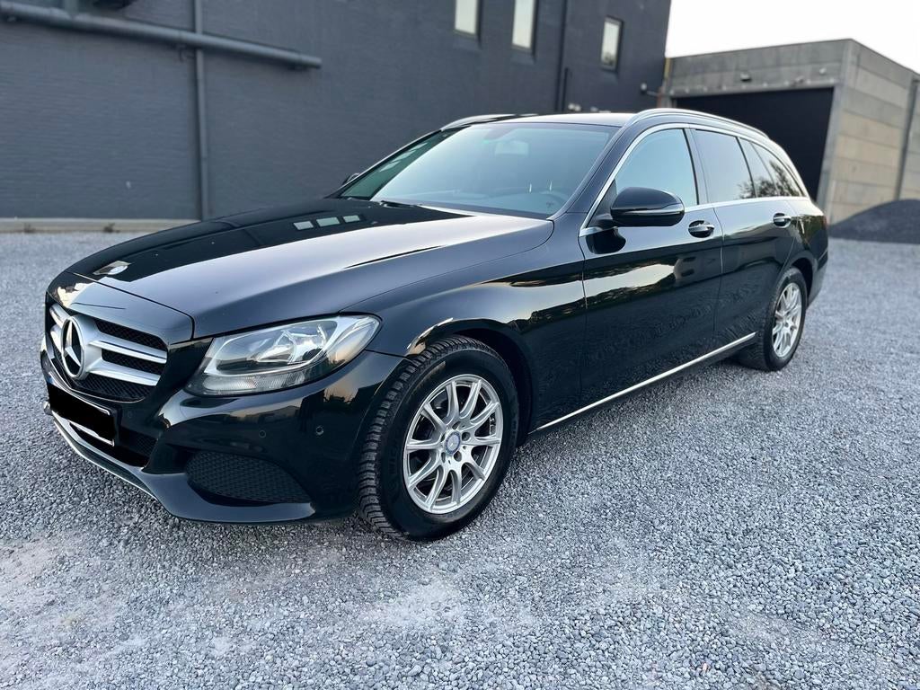 Mercedes benz c180d euro 6 goed onderhouden, Navigatiesysteem, Stof, Euro 6, 1600 cc