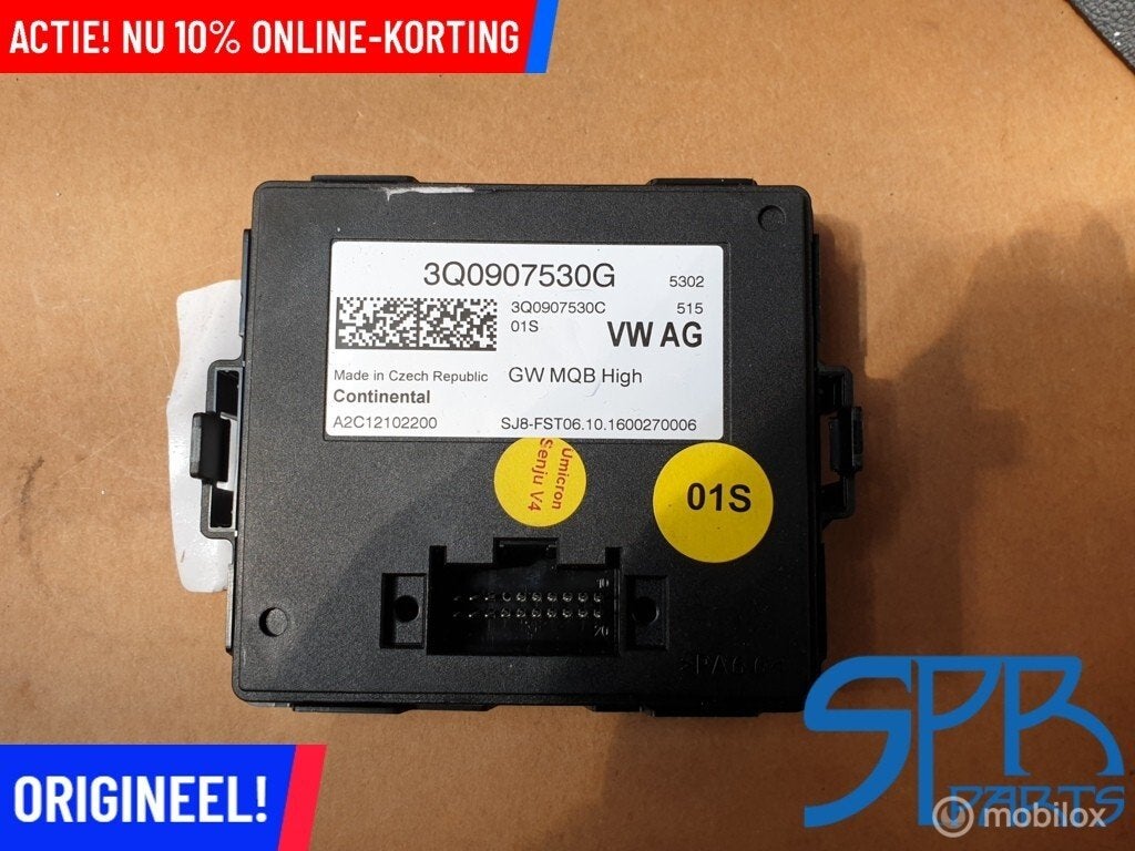 3Q0907530G CAN Gateway module Continental Golf 7 Audi A3 Q2, Audi, Gebruikt, Audi, Ophalen of Verzenden