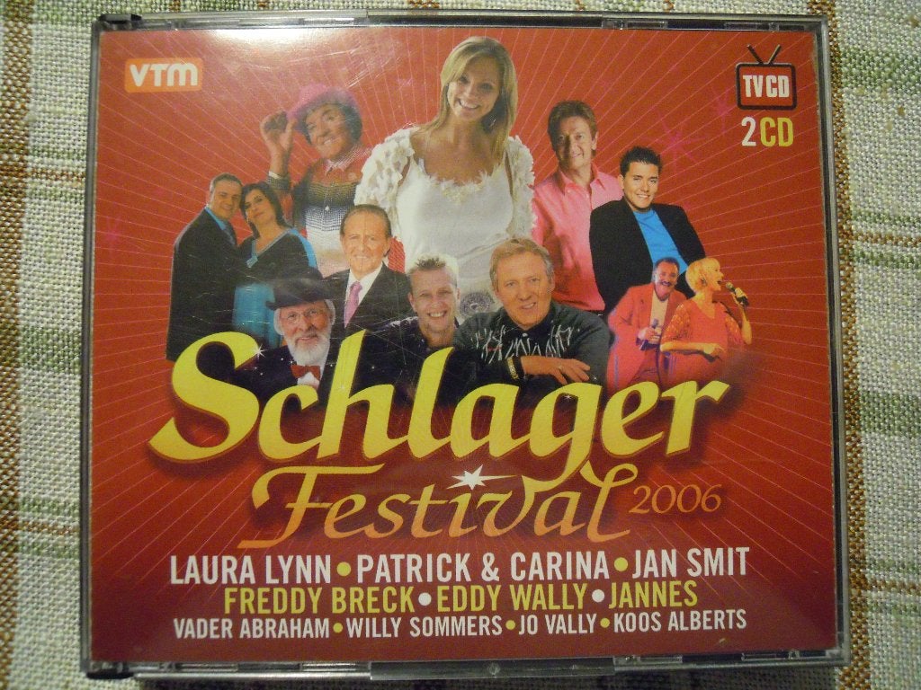 Schlager Festival 2006 (dubbel cd ), Ophalen of Verzenden, Zo goed als nieuw, Boxset