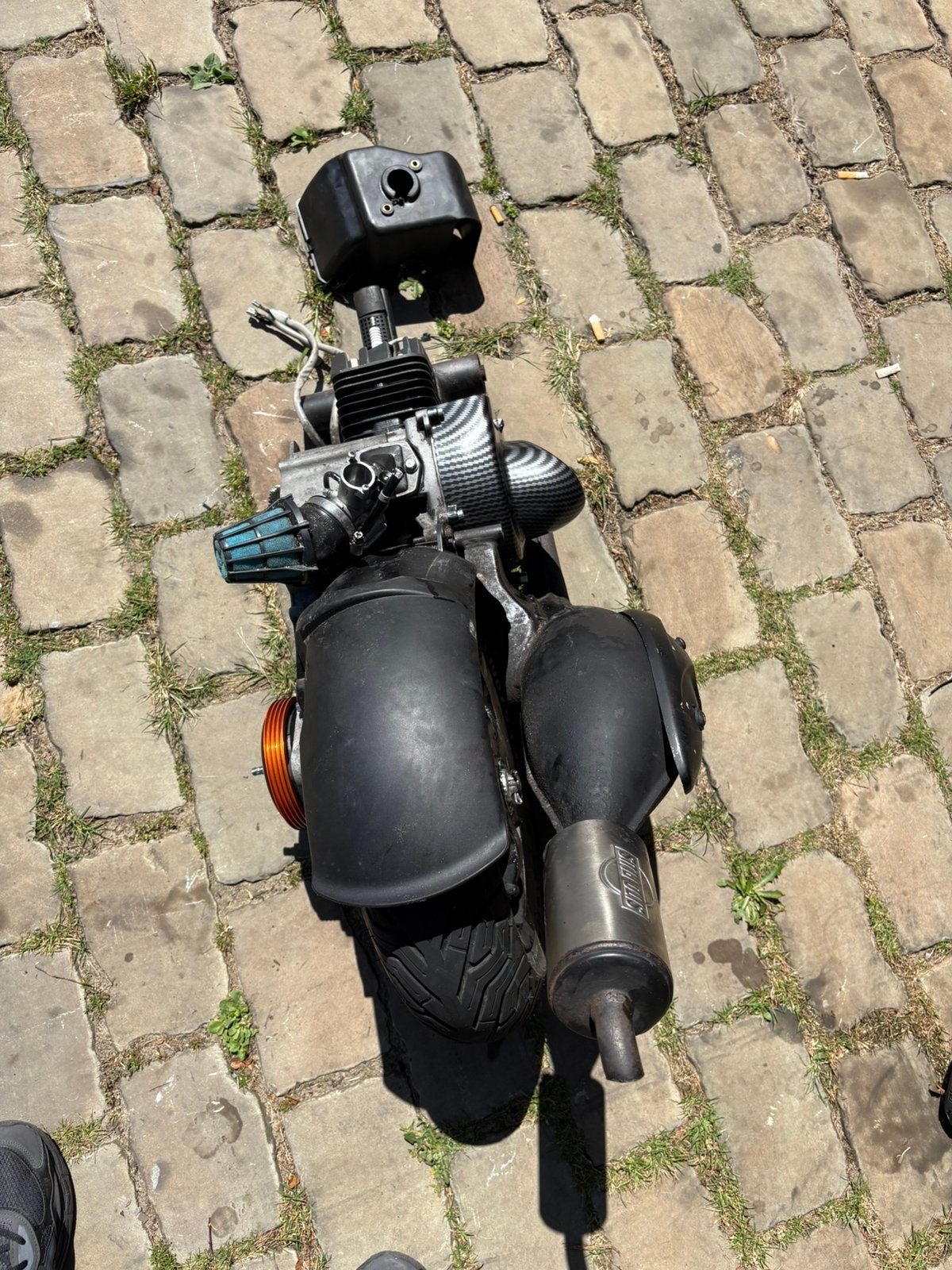 Piaggio typ 3 70cc Blok – Gereviseerd, Enlèvement, Bloc, Piaggio