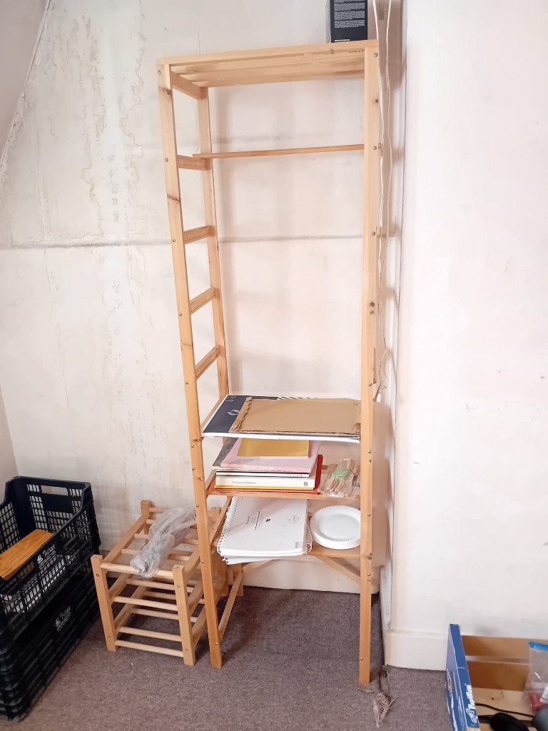 étagère, Huis en Inrichting, Woonaccessoires | Etagères, Ophalen, Gebruikt, Etagère, Hout