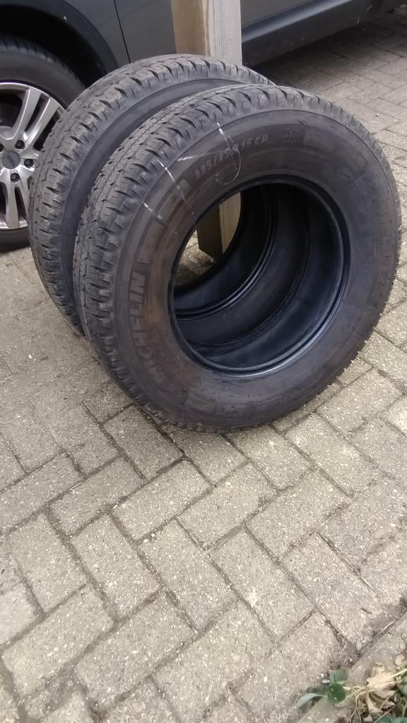 Zomerbanden Banden Michelin Agilis Camping CP 225/75R16 CP, Auto-onderdelen, Banden en Velgen, Ophalen, 16 inch, Band(en), Bestelwagen
