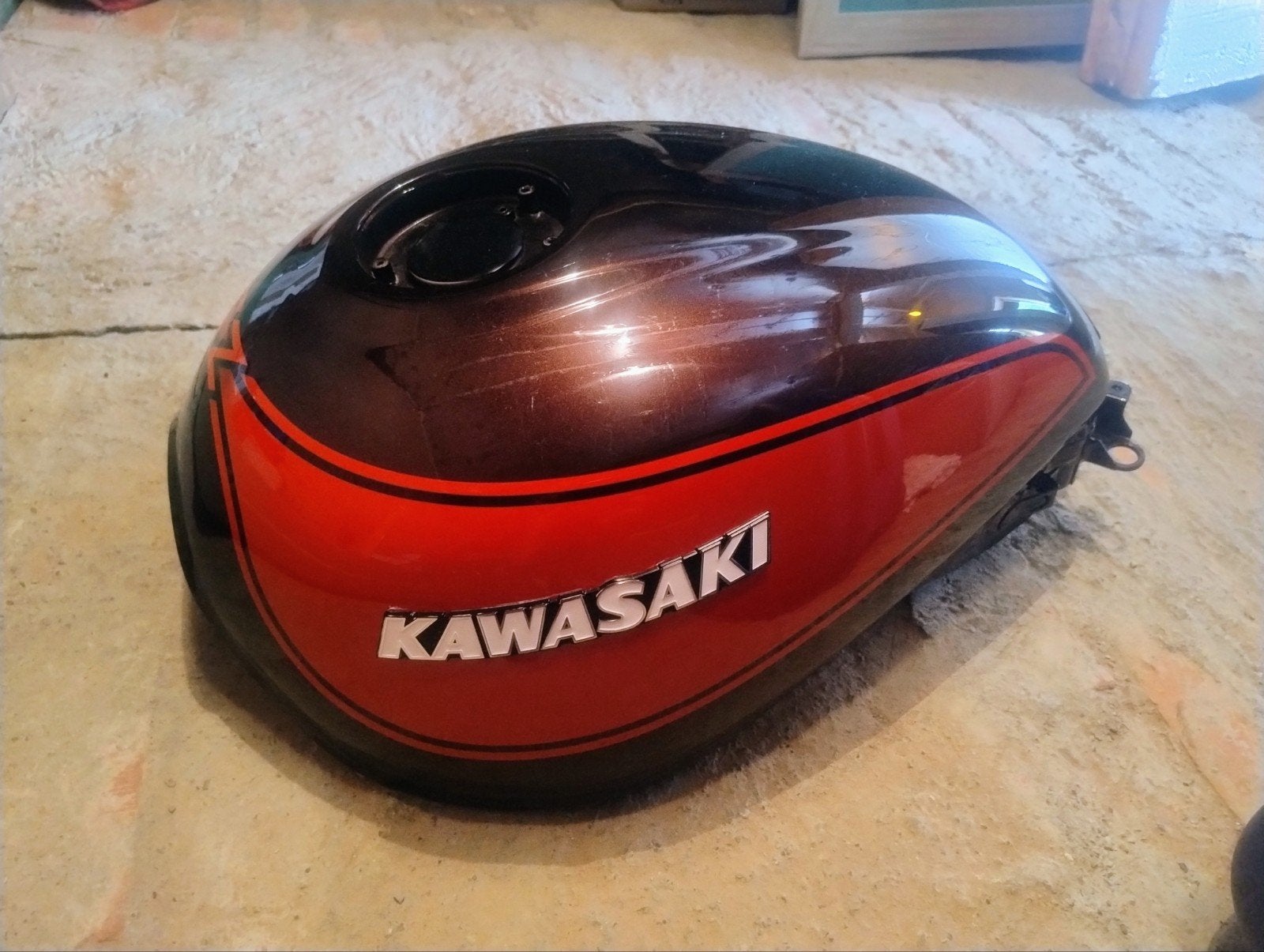 Kawasaki Z900RS tank, Motoren, Ophalen