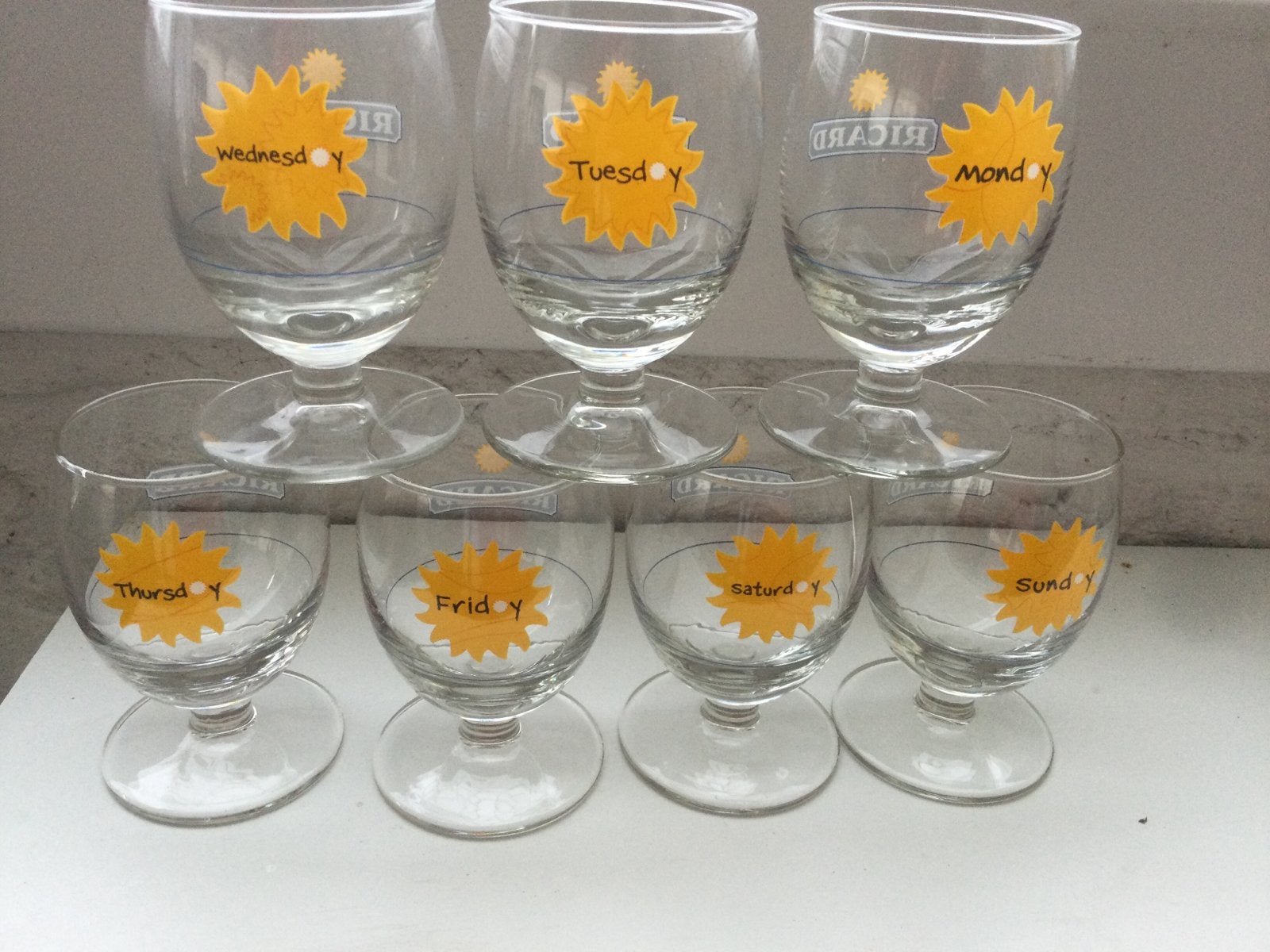 Ricard, Verzamelen, Glas en Drinkglazen, Ophalen of Verzenden