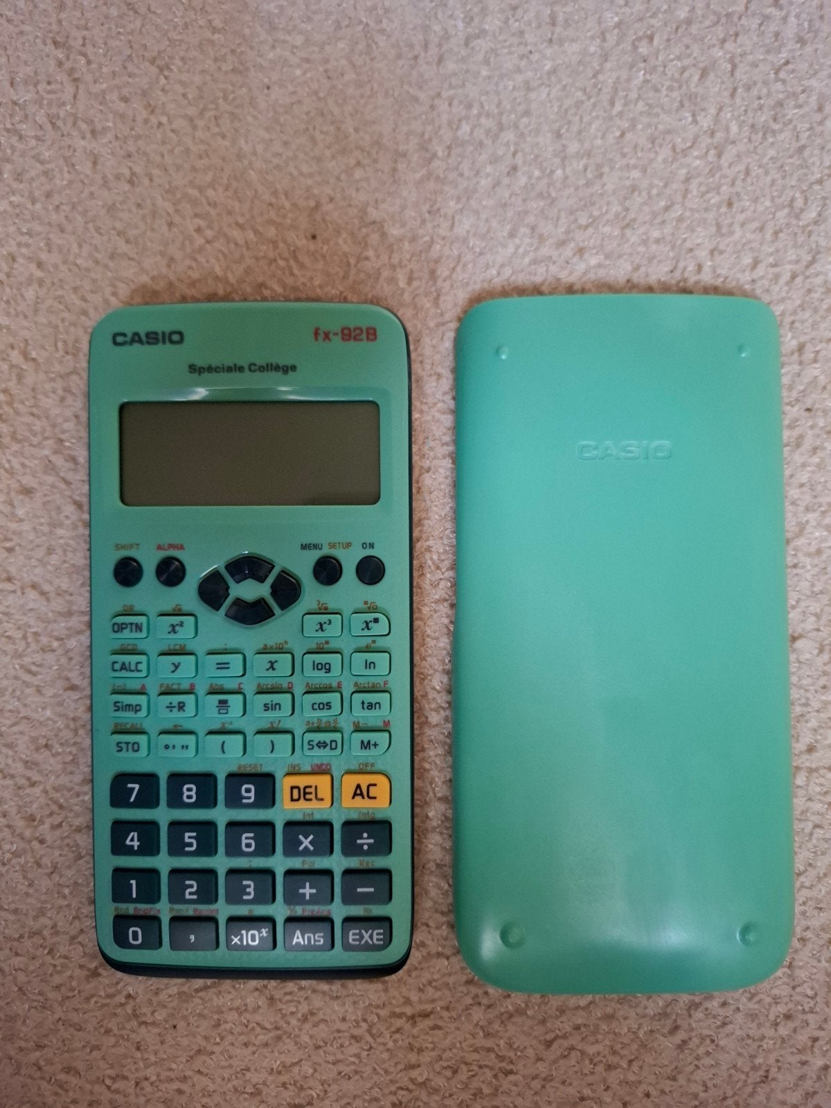 Casio fx-92B, Divers, Calculatrices, Enlèvement ou Envoi, Utilisé