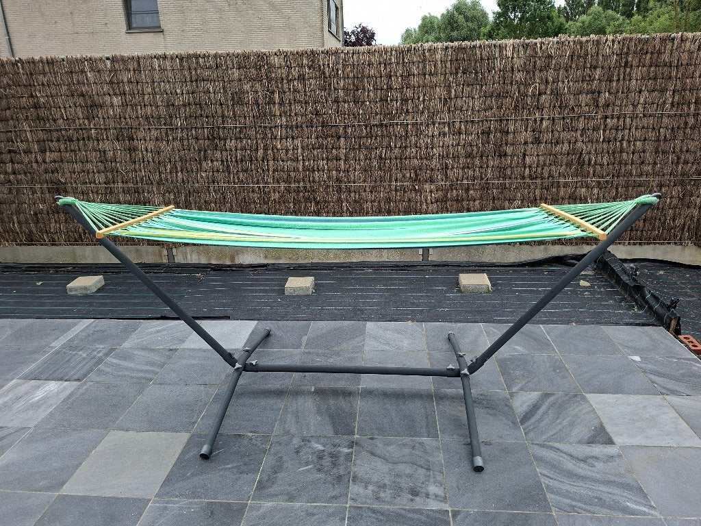 Hangmat, Tuin en Terras, Hangmatten, Ophalen, Gebruikt, Met standaard, Eenpersoons